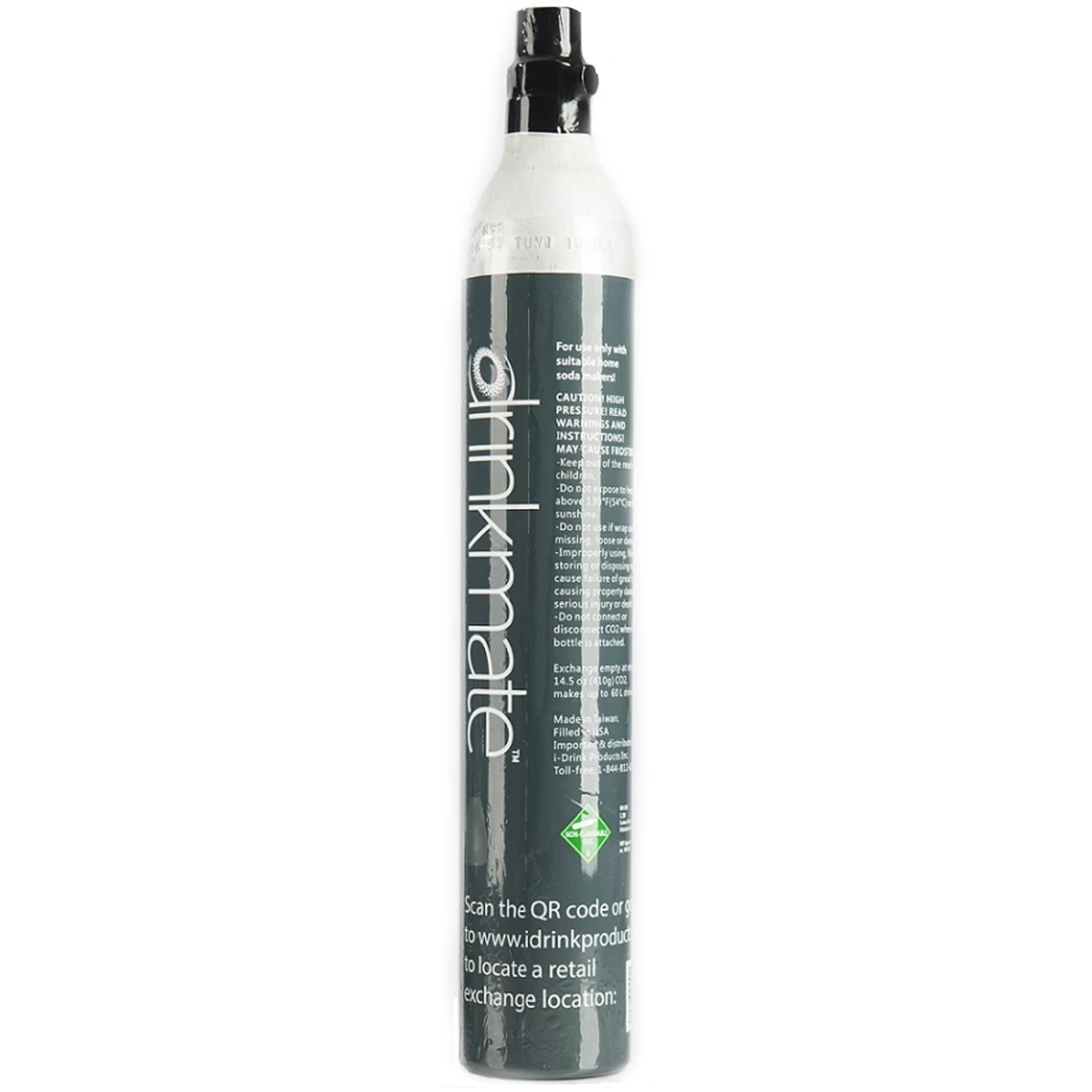 DrinkMate CO2 Carbonating Cylinder (Filled) 60L DrinkMate CO2 Carbonating Cylinder (Filled) 60L